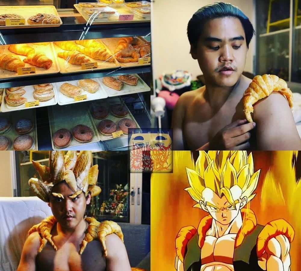 黄金圣斗士也难逃泰国小哥的COS,史上第一件“香蕉味”圣衣诞生