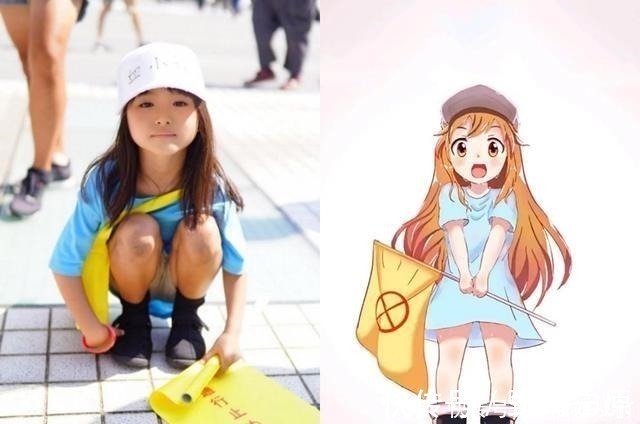 pl一年级小学生COS血小板,真的太萌了,日本家长真会玩