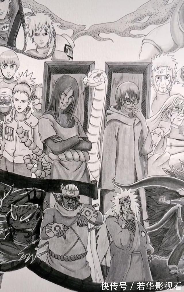 宇智波鼬|网友手绘一幅漩涡鸣人,拍卖1.4万,多人求购,网友:值这个价