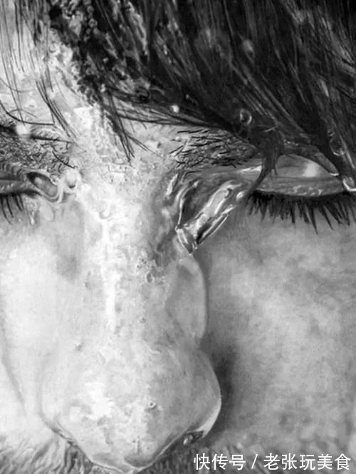 素描$超写实铅笔素描!超细腻的铅笔人物画!