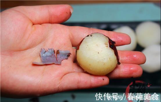 外皮|马蹄去皮原来这么简单,菜贩子教我一招,10秒钟一个,干净不浪费