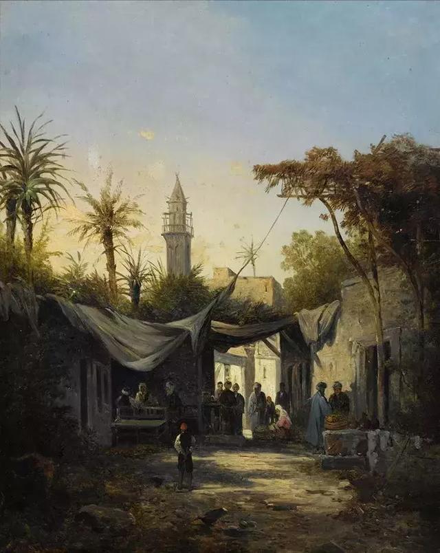 艺术家#奥地利艺术家的超美风景油画,领略大自然的宁静之美