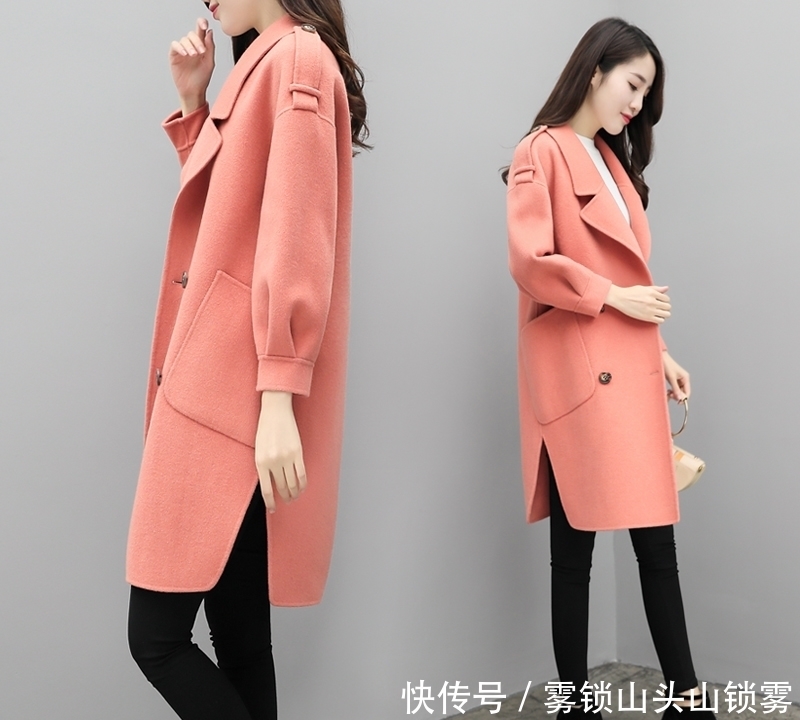 建议|建议大家:大衣下面别穿小脚裤,显矮!瞧她这样穿,小个子也显高