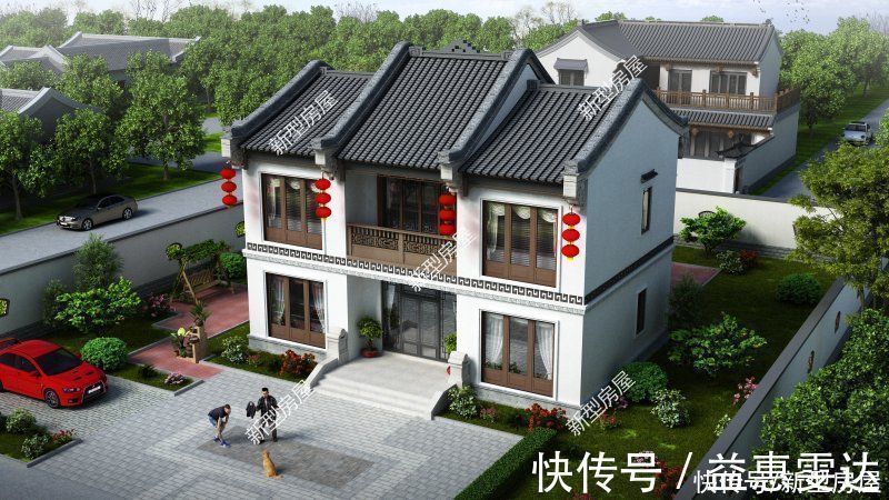 占地面积|预算30万以内,推荐这5套图纸,为啥农村人都喜欢最后一套?