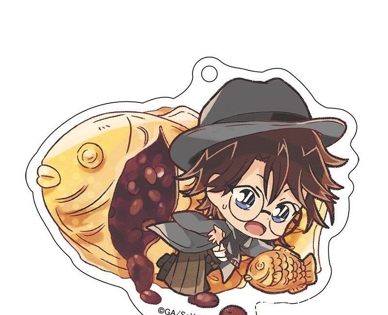 名侦探柯南“Junkfood”Q版周边一览，安室透吃热狗，基德吃披萨