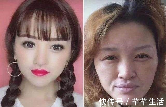 化妆|网红明星卸完妆的样子，网友：这哪是化妆，这是整容