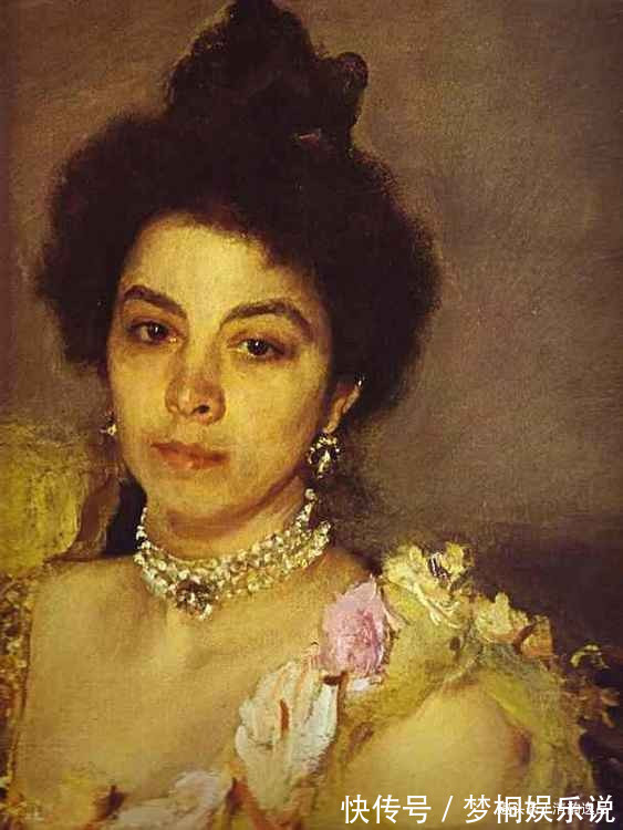 肖像画家!俄罗斯杰出的肖像画家,列宾的学生谢洛夫,油画作品欣赏