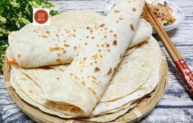 烙饼|家常烙饼最简单的方法,多加这一步,又软又薄,一分钟烙一张!