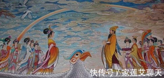 戴胜|山海经：鸡头人与牛头人，为何侍立于西王母与东王公，他们是谁？