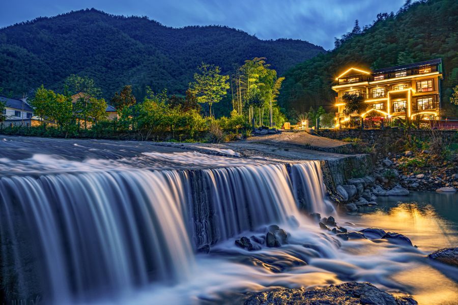 麻将机|安吉十里景溪-浪漫温馨的浙北深山民宿-环境太治愈