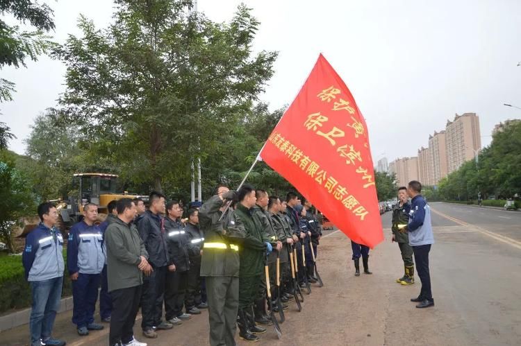 志愿者|志愿力量！友泰科技志愿者奋战防汛救灾前线