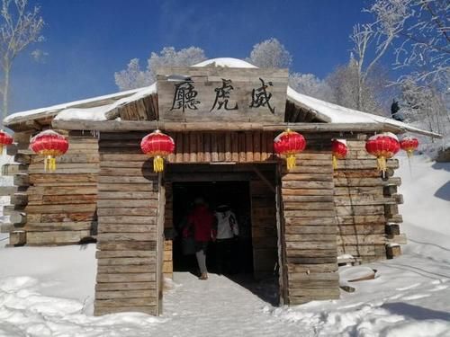 冰雪|冰雪山村有“土匪”