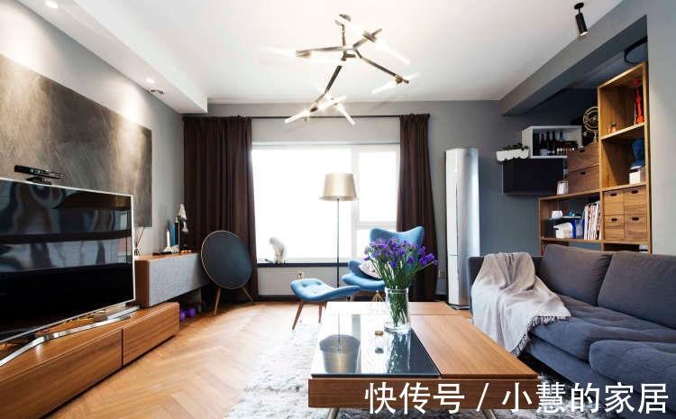 魔法|70平的魔法空间,有独立浴缸和衣帽间,堪称两个人居住的首选
