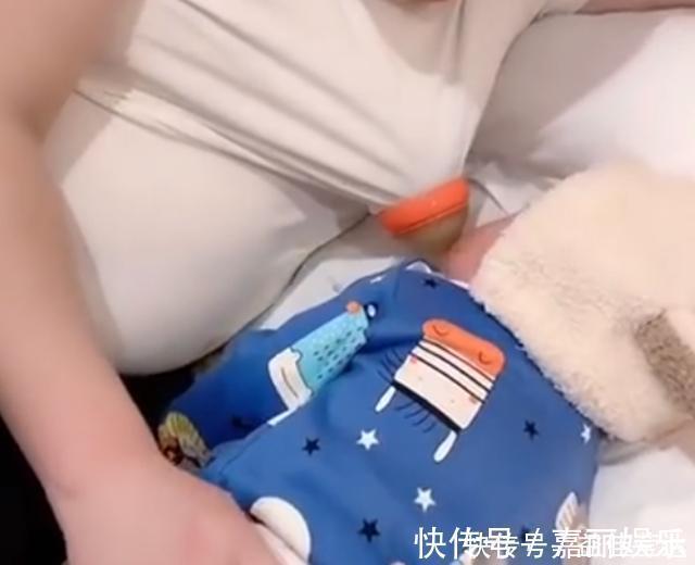 宝妈|亲爸为给娃断夜奶,想出的这一招太有创意获高赞,网友:大写的服