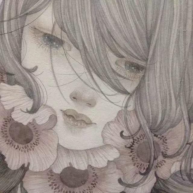 心声&她的铅笔插画,画出每个女孩的心声,美到让人陶醉~