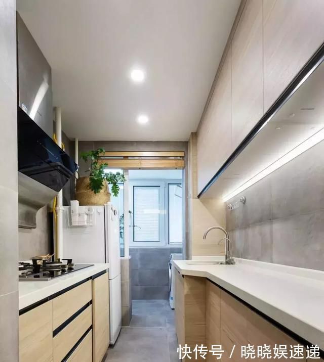 利用|50平米轻奢公寓超漂亮,改造传统设计,舍弃客厅,整体利用率极高