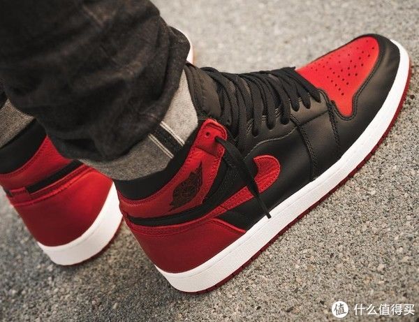 黑红|Air Jordan 1 Mid AJ1小禁穿黑红脚趾篮球鞋