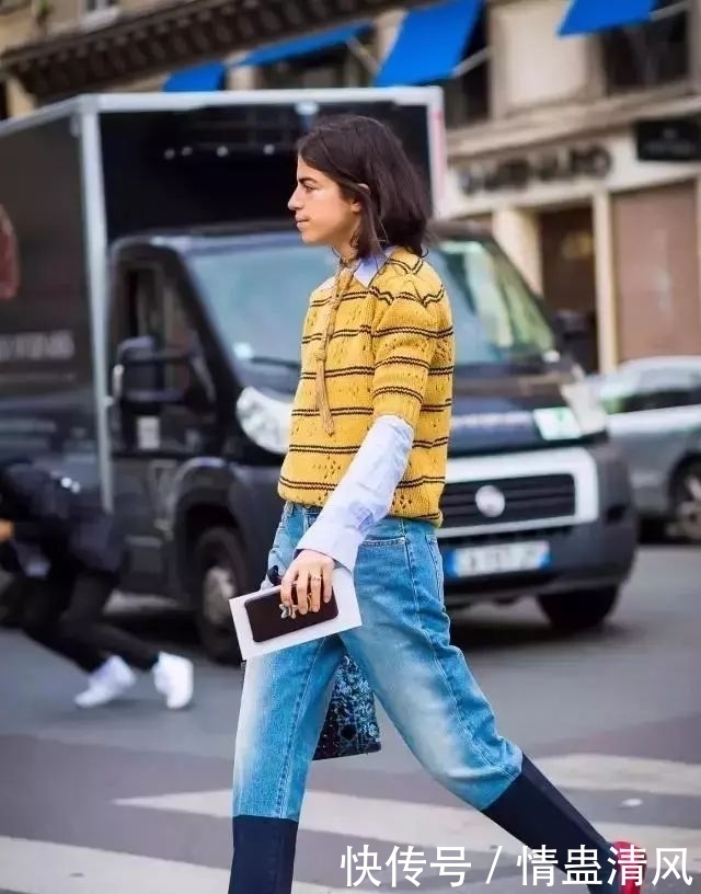 毛衣怎么穿出新意？搭配衬衫就能让你成为春天最时髦的崽