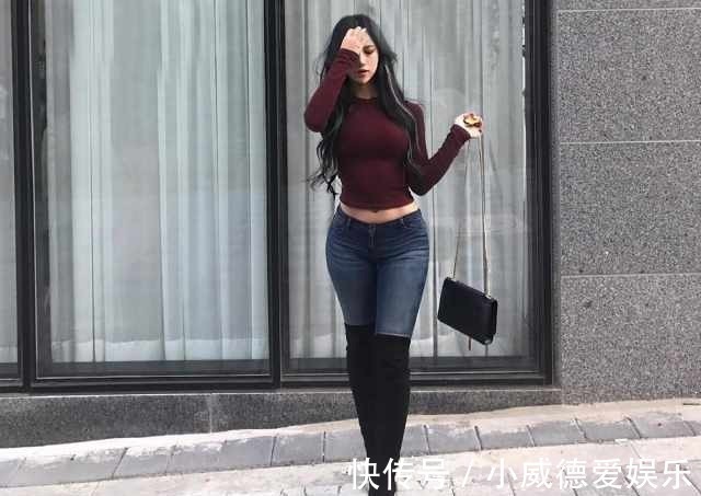 裤子 紧身的牛仔裤,除了保暖还能凸显你不为人知的美!