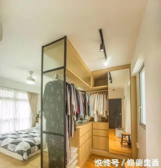 卧室|不用装独立衣帽间,占地方还浪费空间,卧室装个步入式实用还方便