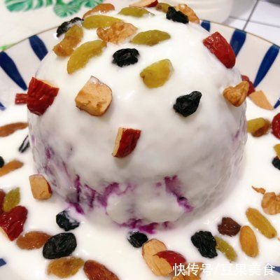 蛋糕|低脂～紫薯山药糕酸奶蛋糕