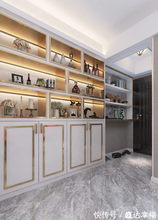 质感|杭州夫妻的新房装修，全屋奢华有质感，进屋就很惊艳，让人很喜欢