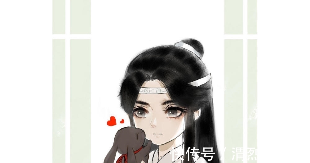 汪叽!《魔道祖师》软萌可爱的忘羡头像,他们是神仙眷侣,道友们来存图