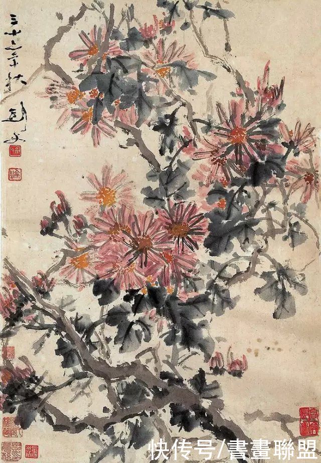 花鸟|书画鉴赏丨高剑父花鸟作品