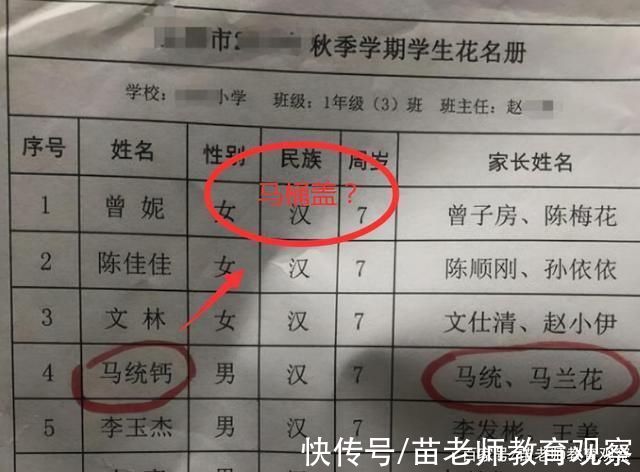 汉字|小学生姓“毕”，英语老师不敢轻易叫她名字，感觉有辱斯文