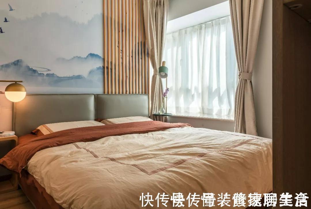 书房|89㎡日式风格装修效果图，拆掉一面墙，多出一间房！