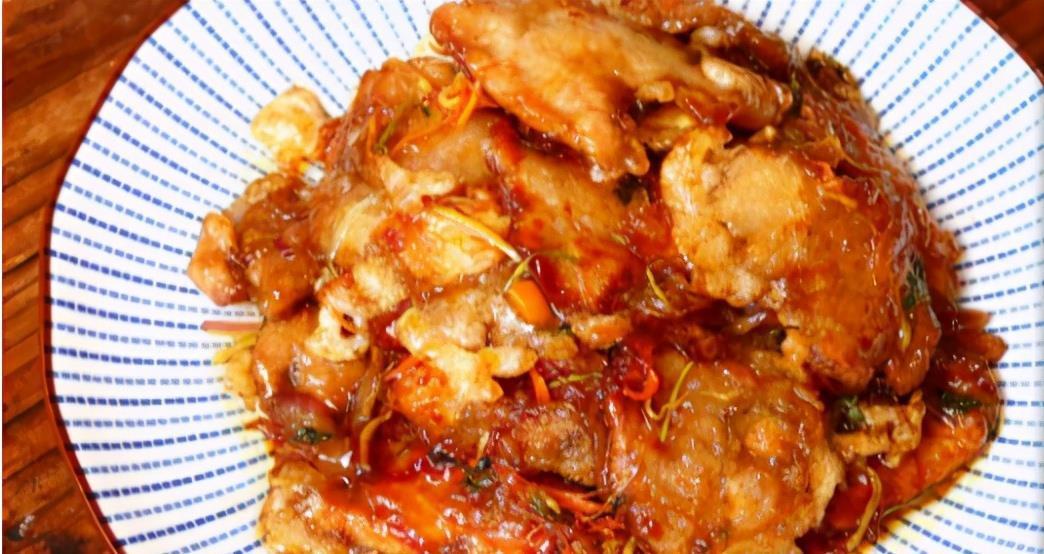 东北特色菜,锅包肉,回味无穷,好吃到舔盘!诀窍全在其中