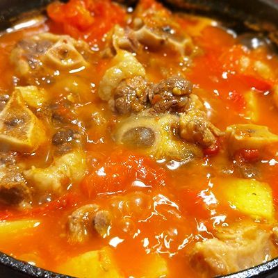牛尾|番茄土豆炖牛尾