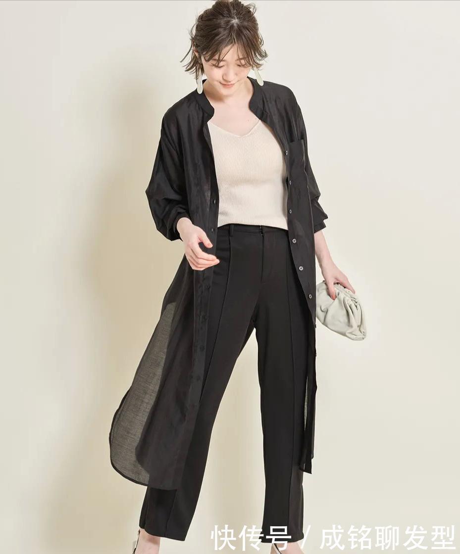 轮廓|10款夏日衬衫“穿搭法”,简单随意又百搭,时尚减龄又有女人味