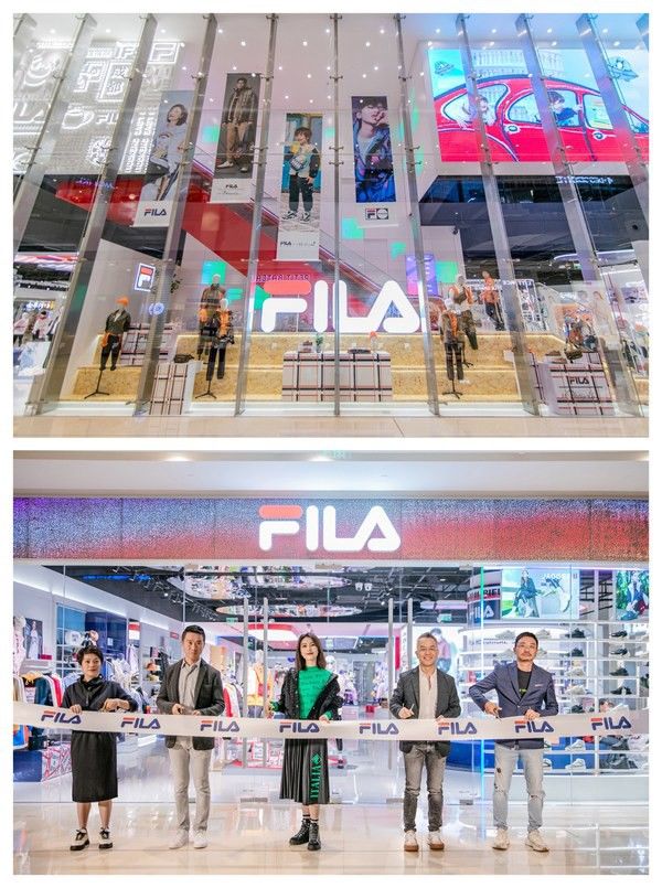 斐凡 FILA斐乐全球第二家全新概念店入驻成都IFS