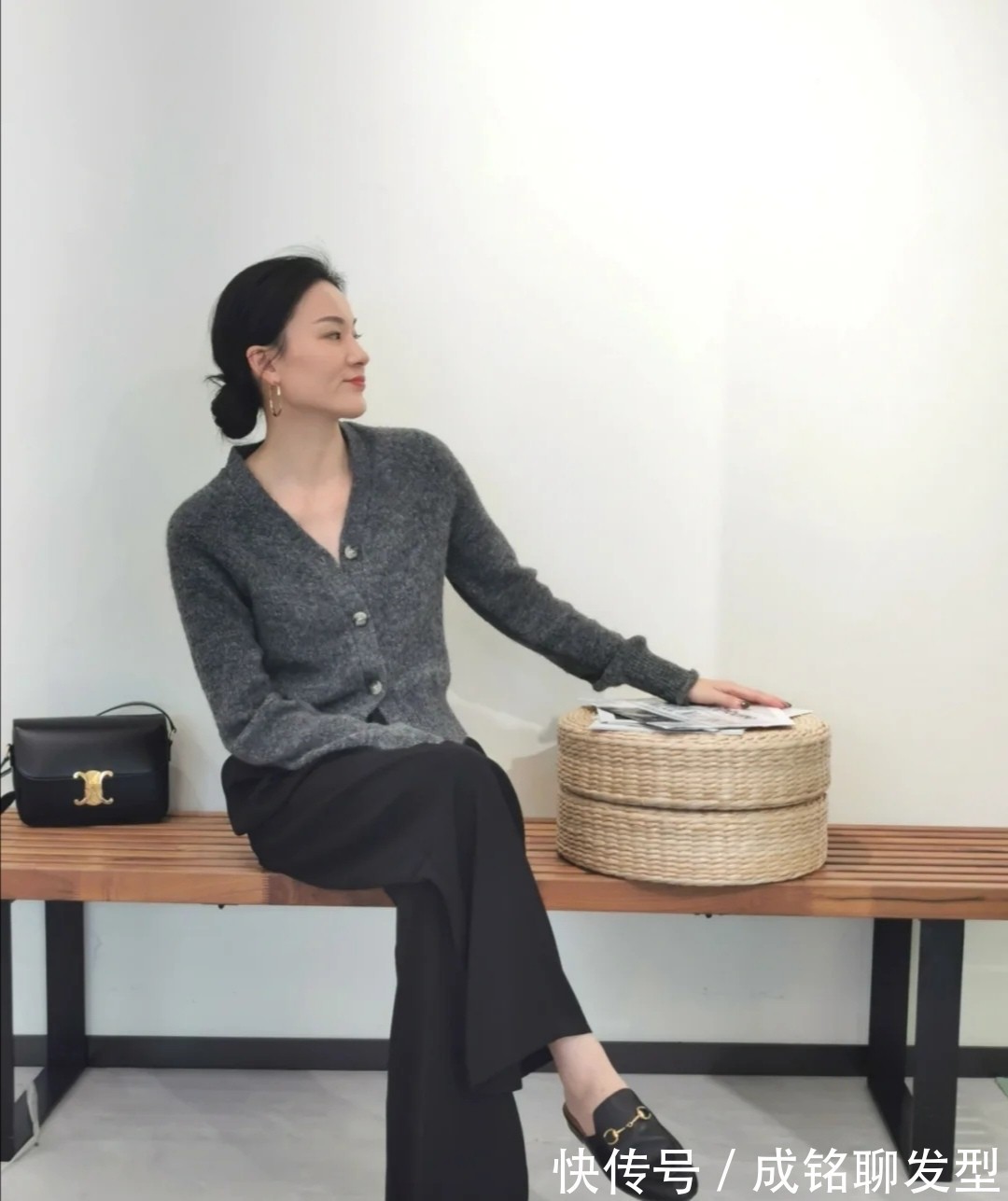 针织开衫|女人过了40岁别穿得花里胡哨,俗气又显老气,其实越简单越高级