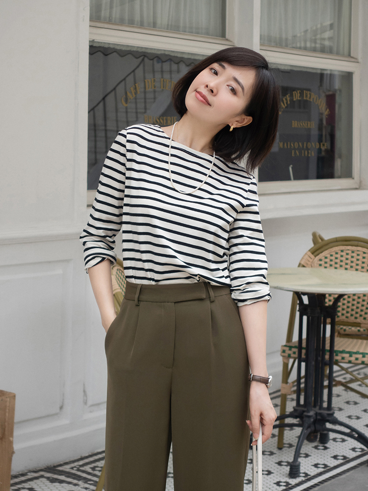 秋季,穿浅蓝色衬衫真的好看吗?搭配上牛仔裤或西装裤,干练大气