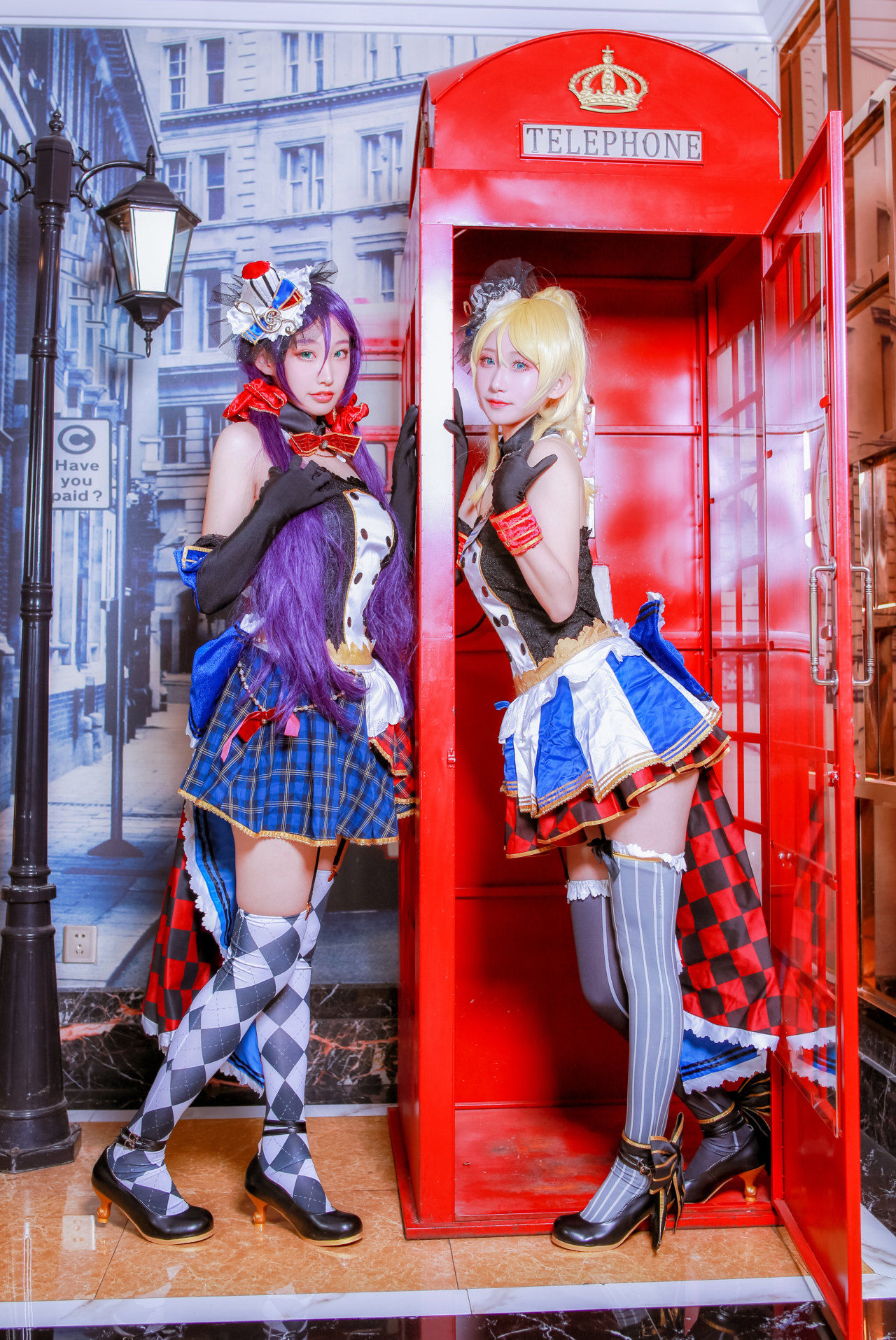 LoveLive！绘里cosplay 一起歌唱吧！