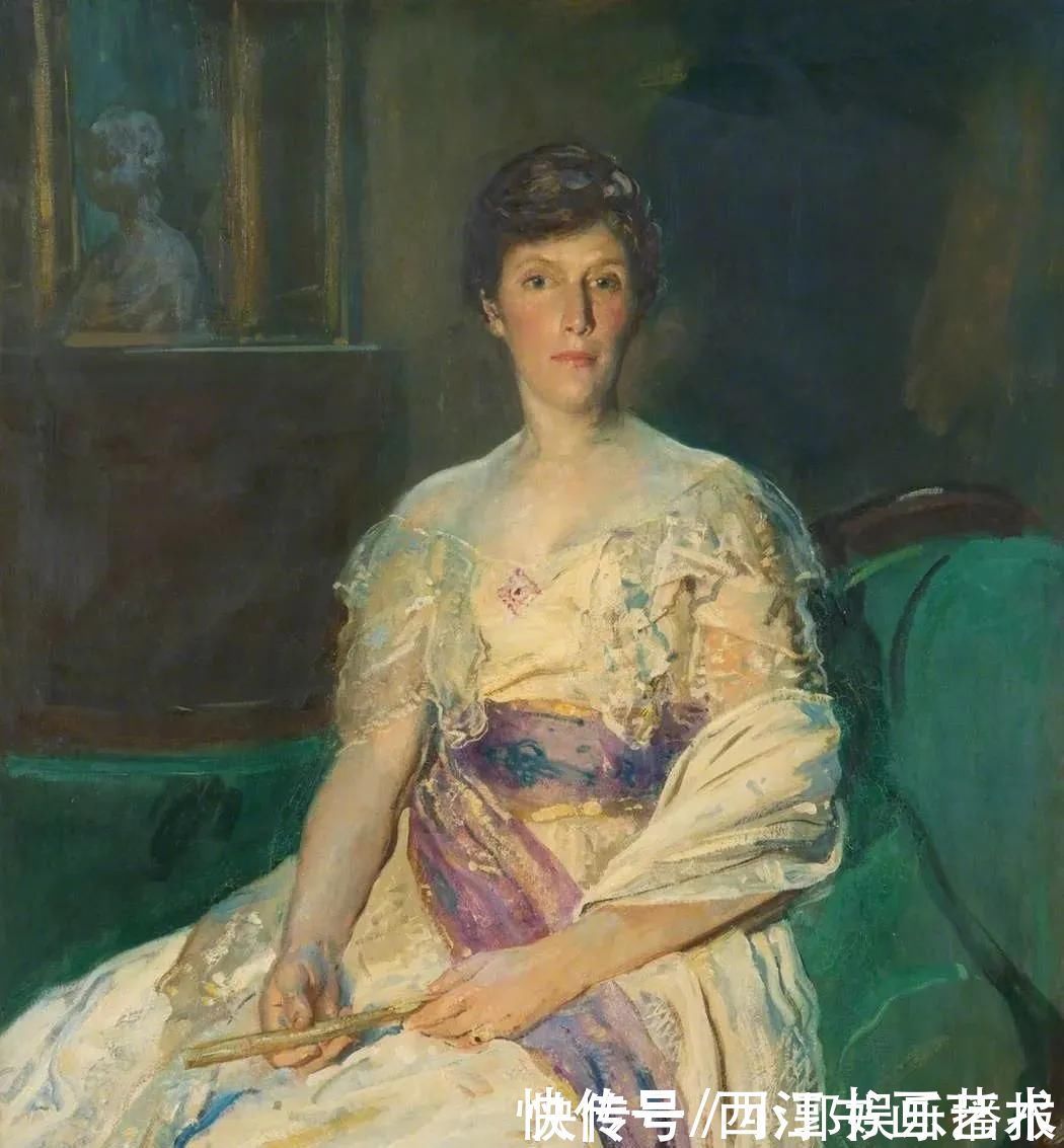 麦克沃伊&有质感的水彩肖像:英国画家亚瑟.麦克沃伊作品选