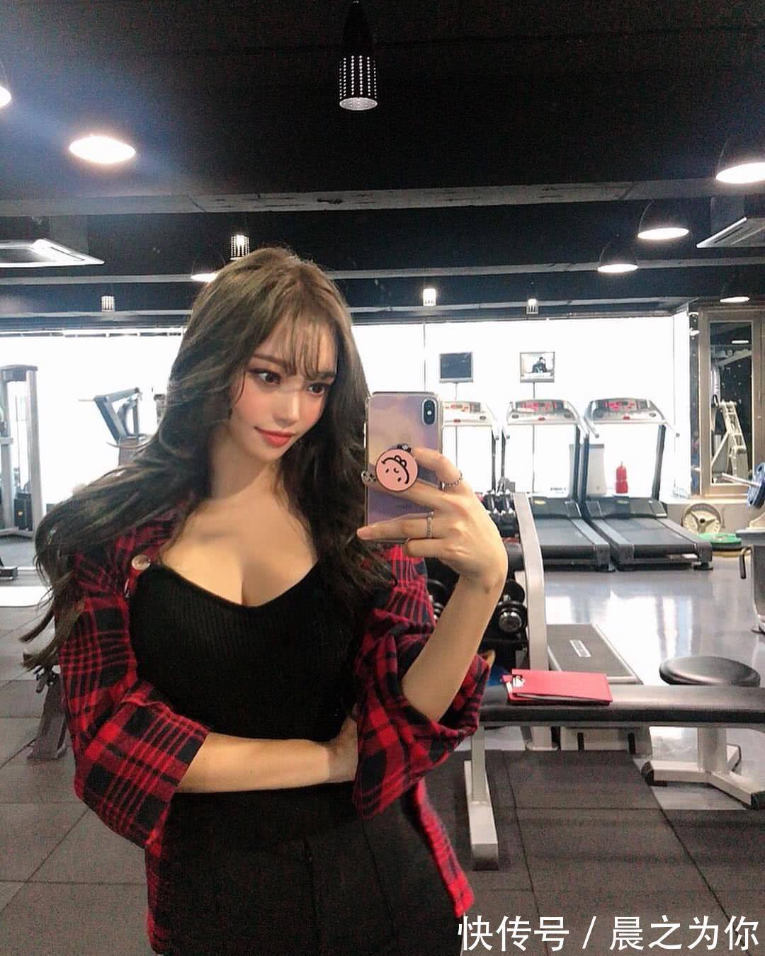 韩国|爱运动的韩国气质网红，称健身就是为了更好的享受美食！