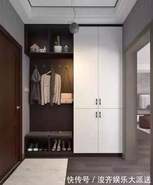 储物空间|门口只放个鞋柜好浪费!装一个柜子实用得很!