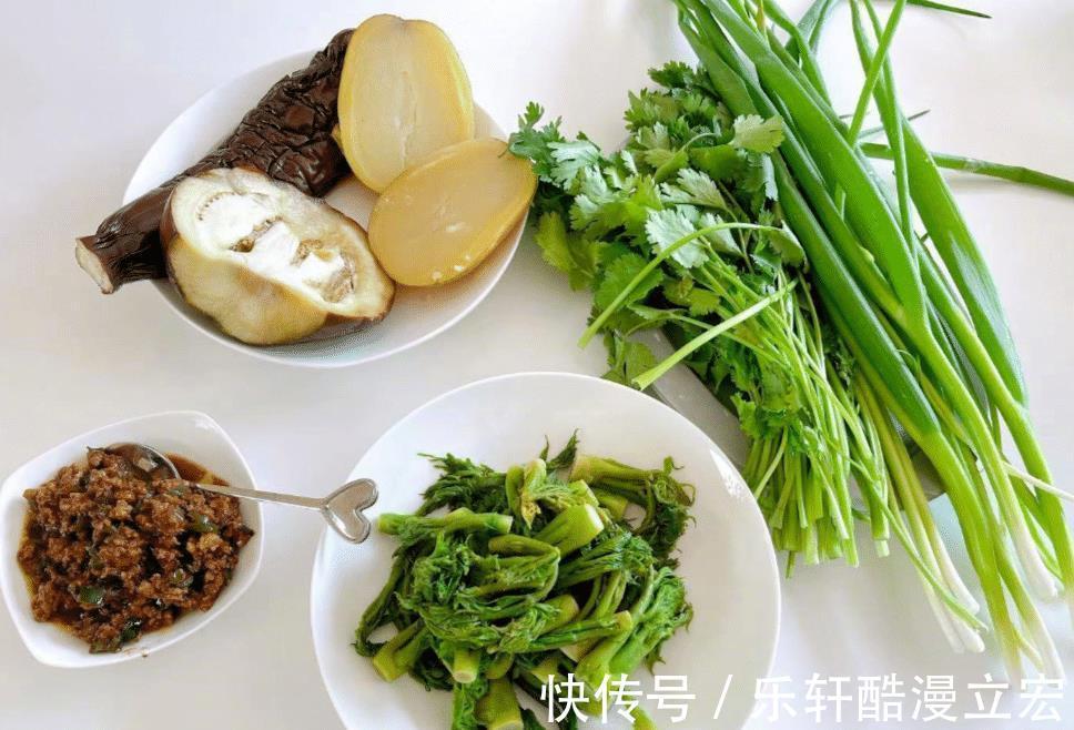 特色美食|佟大为晒东北特色美食，美味接地气，网友南方人没见过更没吃过