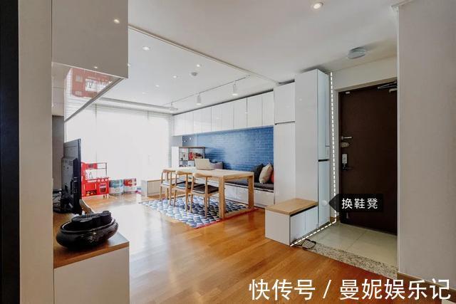 卡座|同样去客厅化,她却不买沙发坚定打卡座,83㎡比200㎡收纳强