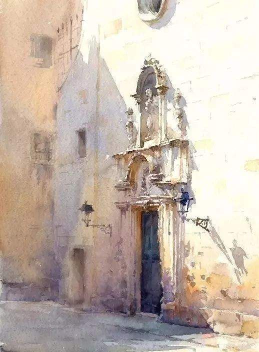 风景|风景诱人!这样的水彩作品,怎能不爱?