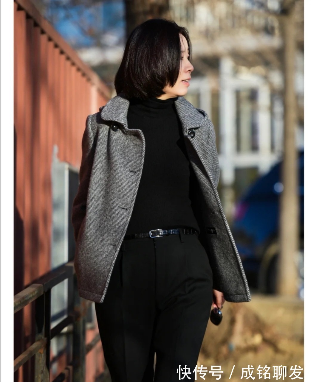 穿搭 五六十岁的女人要想显身材,建议外套穿短不穿长,显高显瘦又减龄