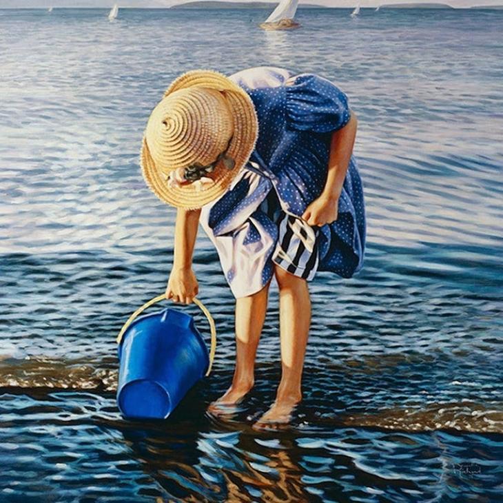 加拿大$无忧无虑的夏天:加拿大艺术家理查德 丹尼尔作品欣赏