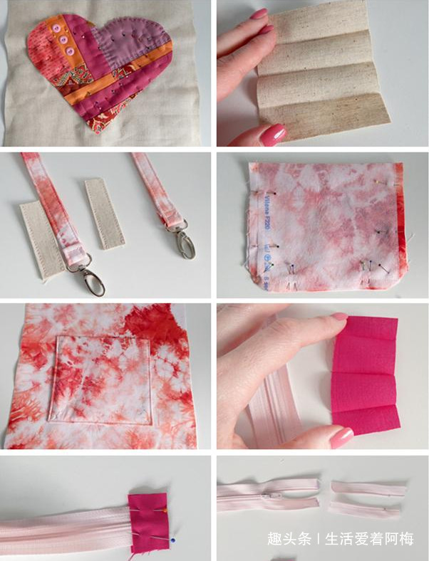 23种手工布包的做法，承包所有的收纳，旧衣服就能做，附教程