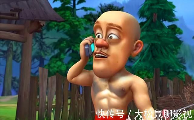 小画|熊出没:光头强隐藏得好深,这四个地方都暴露了他是隐形富豪