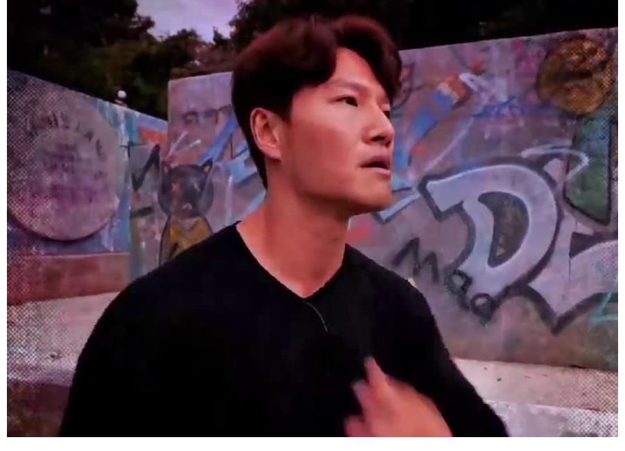 看到金鐘國被車撞的視頻后，哈哈說話都結巴了，RM番外篇真會玩