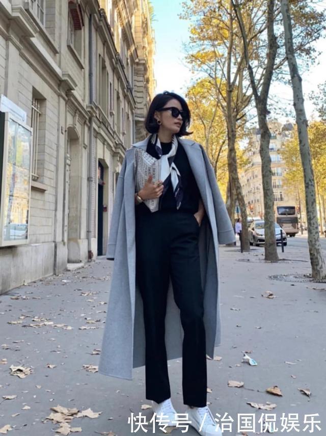 初冬穿大衣别“用力过猛”,你需要简约、高级与优雅,美出新高度