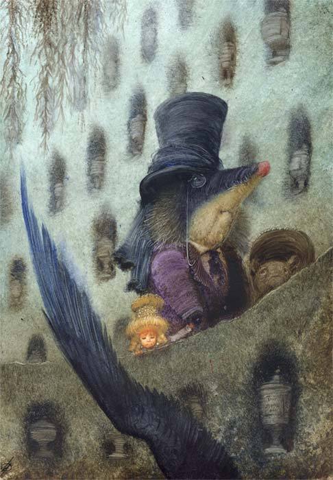 欧尼科夫!插画家欧尼科夫:画风瑰丽,笔触细腻,充满着独特的想象力